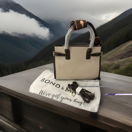 Bond and mason leather handbag - mason,