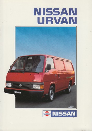 Brochure nissan urvan - nissan,
