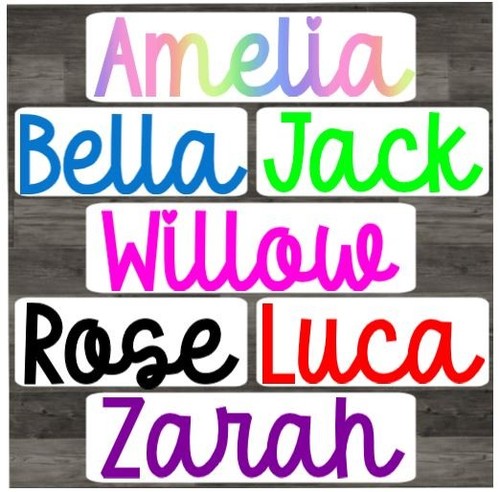 Personalised vinyl name - personalised,