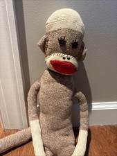Vintage Handmade SOCK MONKEY