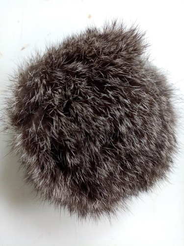 Rabbit fur training dummy ball - rabbit,