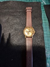 Sekonda Goldfaced Wind Up Watch Gold Plated