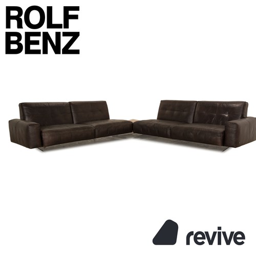 Rolf benz leather corner - 50,