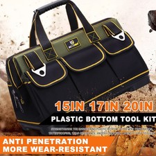 Multifunctional Portable Heavy Duty Storage Case Tool Bag w/Shoulder Strap 20in