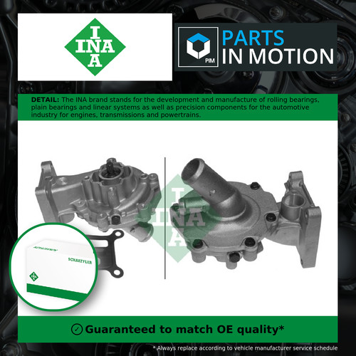 Water pump fits jaguar type - jaguar,
