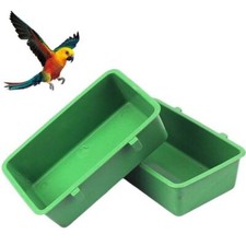 5x Bird Water Bath Tub For Pet