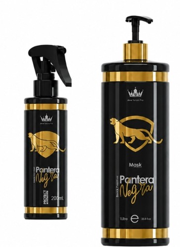 Pantera negra hair mask - pantera, +