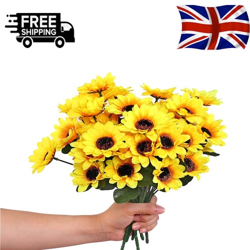 Heads sunflowers artificial - 7,