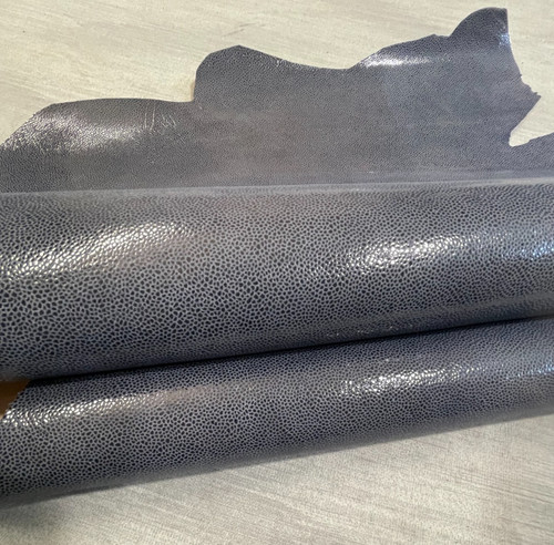 Leather skins hides shiny blue - skins,hides,shiny,