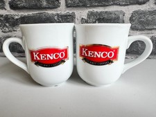Kenco Gourmet Coffee Mugs / Cups - x2