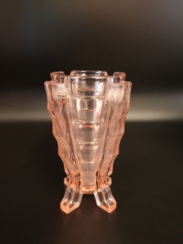 Bagley art deco vintage pink - art,