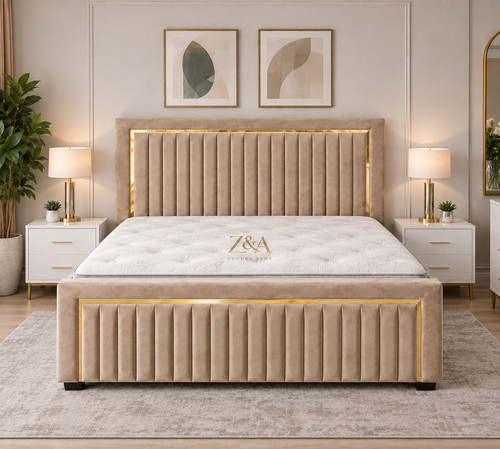 Princess strip ottoman - z&a,