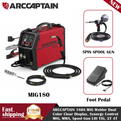 2026 arccaptain 180a mig - 180a,