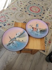 Pair Of Greek 8inch Ceramic