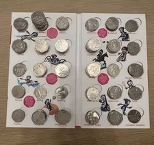 London Olympic Paralympic 2012 50p Coins Circulated Football Wrestling Free Post