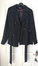 Peacocks Black Cord Jacket