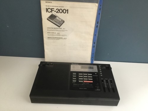 Sony icf 2001 pll - icf-2001, fm/am