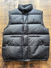 Polo Ralph Lauren Men’s Black Body Warmer Feather Down Gillet, Medium