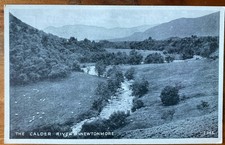 newtonmore postcard river