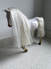 Battat Our Generation White Horse Long White Hair 20” X 19.5”