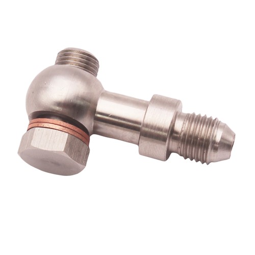 Oil feed banjo fitting - oil,
