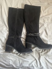 Graceland Black Faux Suede