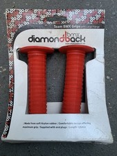 Diamondback bmx red grips - bmx,