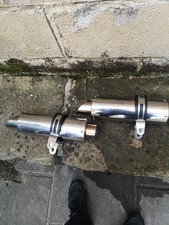 Speed Triple 1050 SP Engineering Exhaust Cans GENUINE SP