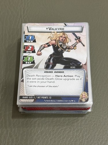 Marvel champions valkyrie hero - marvel,