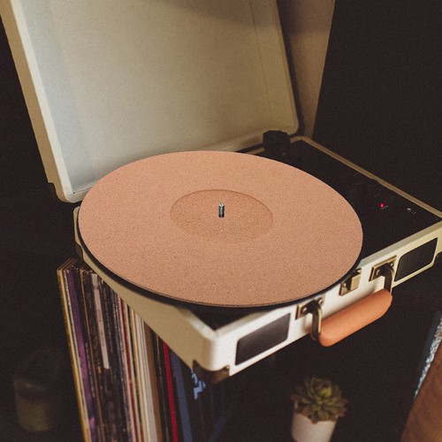 3pcs cork turntable mat - 3pcs,