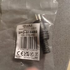 2 pin DIN Plug Speaker and HiFi Connector Screw Terminals Strain [ONE Pack]