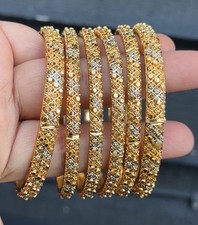 Bangels set 22ct gold - 22ct, polished