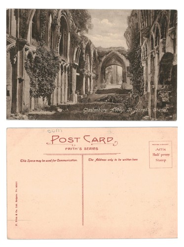 Vintage postcard glastonbury - -,