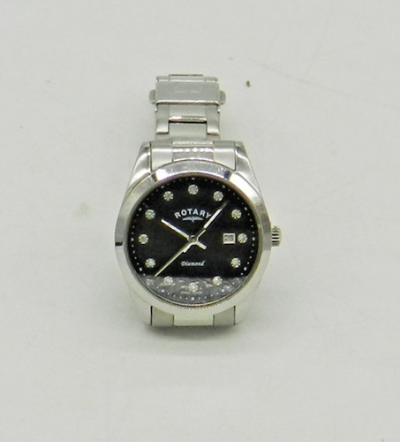 Rotary diamond ladies watch - diamond,