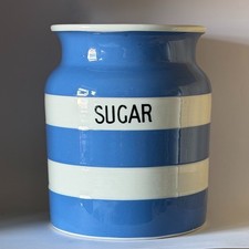 T G Green Cornishware 'SUGAR'