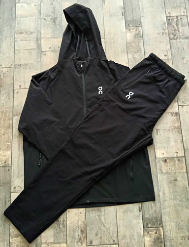Men black hooded zip - men’s,