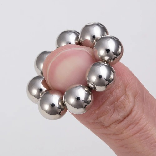 Magnetic nipple rings - magnetic, 1pair