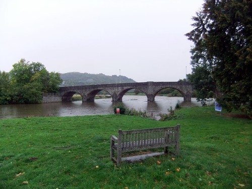 Photo 6x4 wye bridge builth - wye, bridge,