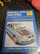 Vauxhall Opel Vectra B Facelift Haynes Workshop Repair Manual 1999-2002 Free P&P