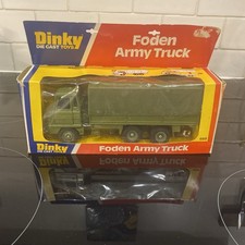 DINKY 668  FODEN ARMY TRUCK