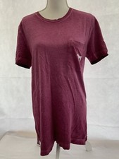 t-shirt PINK size xs pink cotton short sleeve logo graphic womens