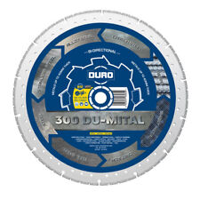 Duro Metal Diamond Blade Cutting Sheet Beams Tube Pipes Rebar Metals Long Life