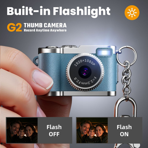 Vintage mini digital camera - vintage,