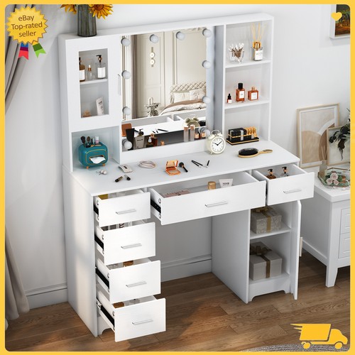 White vanity table led - table, 10
