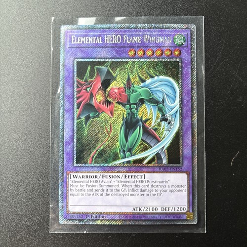 Yugioh elemental hero flame - elemental,