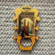 Hard Rock Cafe Bottle Opener Magnet Headstock Ho Chi Minh Saigon