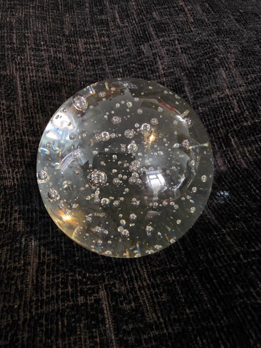 Vintage heavy glass paper - glass,