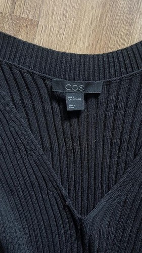 Women cos dress black viscose - cos,