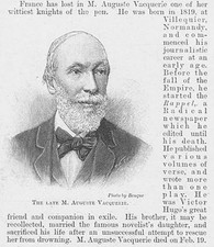 AUGUSTE VACQUERIE French