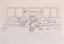 ORIGINAL PETE MCKEE SKETCH